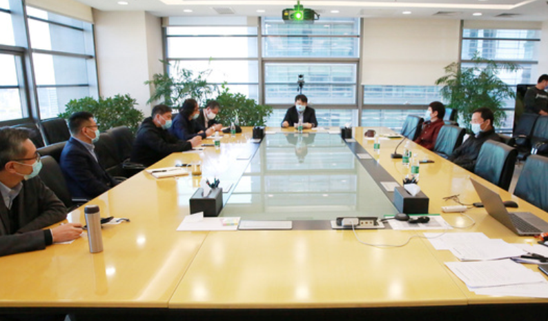 清华产业疫情防控领导小组第五次会议召开